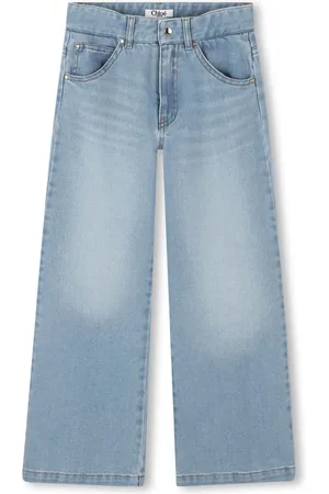 Chloé Jean à patch logo