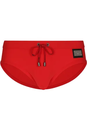Dolce & Gabbana Slip de bain à plaque logo