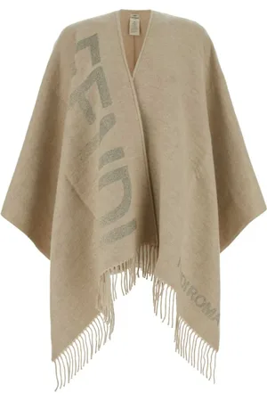 Fendi Poncho à franges