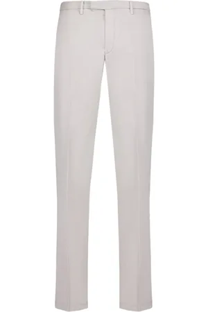 Boglioli Pantalon de costume en coton stretch