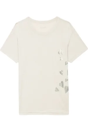 Zadig & Voltaire T-shirt à motif cœur