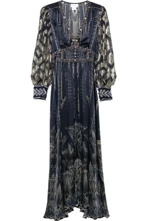 Camilla Robe longue à imprimé The Egypt Effet