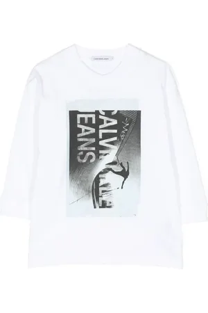 Calvin Klein T-shirt en coton à imprimé photographique