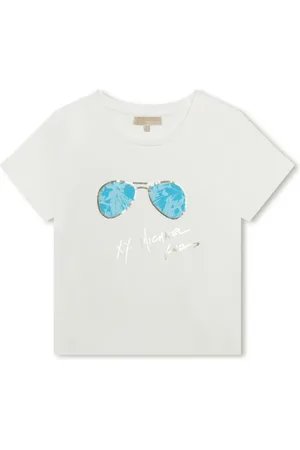 Michael Kors T-shirt en coton à imprimé graphique