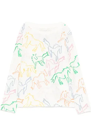 Stella McCartney T-shirt imprimé à manches longues