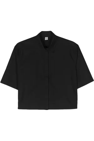 Totême Chemise à coupe crop