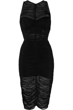 FLEUR DU MAL Robe mi-longue à fronces