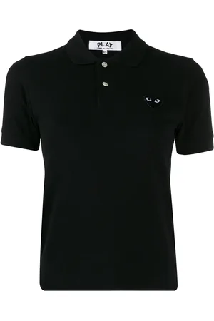 Comme des Garçons Polo à logo brodé