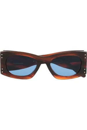 Retrosuperfuture Lunettes de soleil à monture sculptée