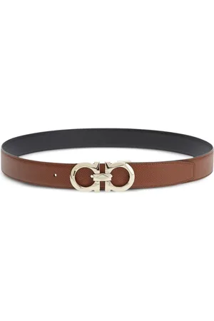 Salvatore Ferragamo Ceinture en cuir réversible à boucle Gancini