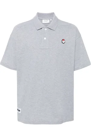 Chocoolate Polo en coton à logo brodé
