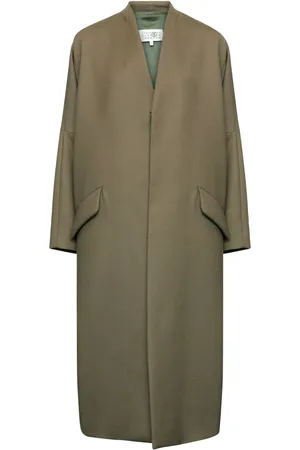 Maison Margiela Blazer boutonné à design sans col