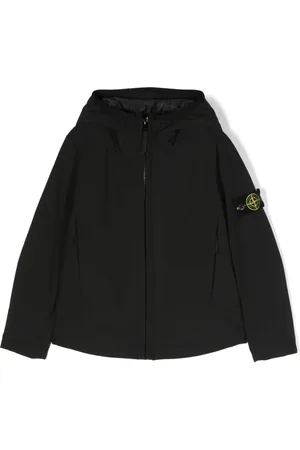 Stone Island Veste zippée à motif Compass