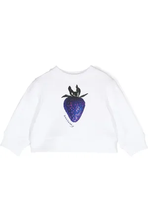 Burberry Sweat en coton à imprimé fraise