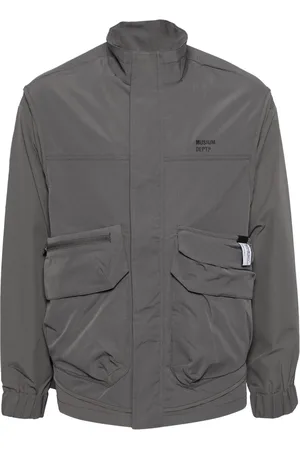 Musium Div. Veste à logo imprimé