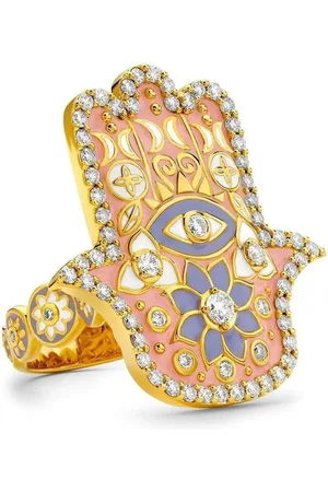BUDDHA MAMA Bague Hamsa en 20ct