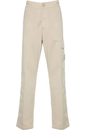 Stone Island Pantalon chino à coupe droite
