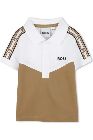 HUGO BOSS Polo à logo imprimé