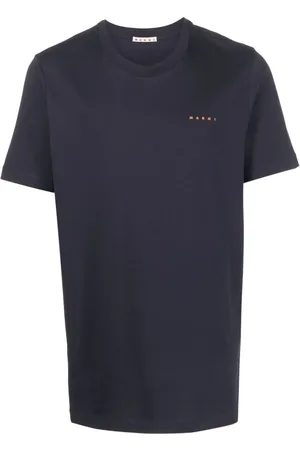 Marni T-shirt en coton à logo imprimé