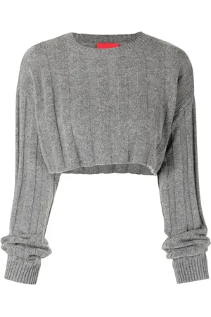 Cashmere In Love Haut Remy crop en maille