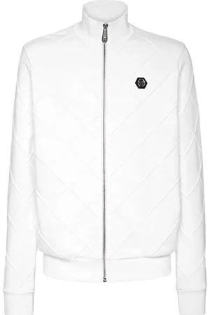 Philipp Plein Veste zippée à patch logo