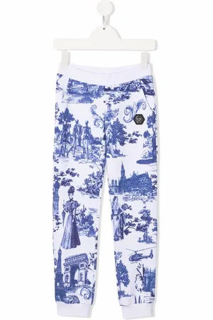 Philipp Plein Pantalon de jogging En PLEIN imprimé