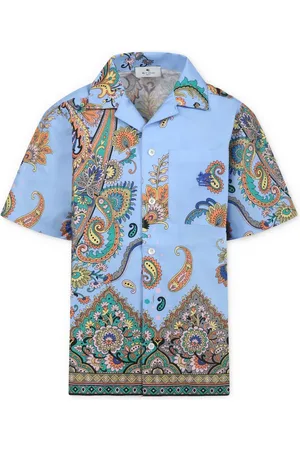 Etro Chemise à imprimé cachemire