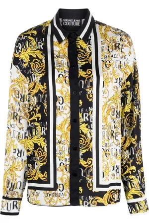 VERSACE Blouse à imprimé baroque