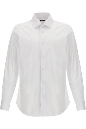BARBA Chemise à boutonnière sur le devant