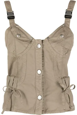 COPERNI Haut-corset à détails de boucles