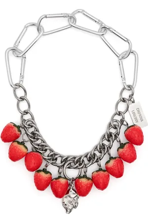 Chopova Lowena Collier Strawberry Piggy
