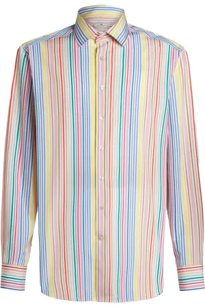 Etro Chemise rayée à manches longues