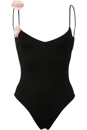 LA REVECHE Maillot de bain Sahar à fleurs appliquées