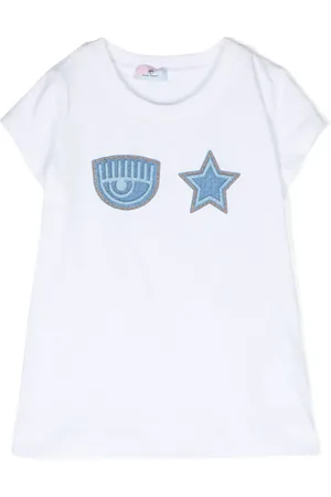 Chiara Ferragni T-shirt Eye Star en coton