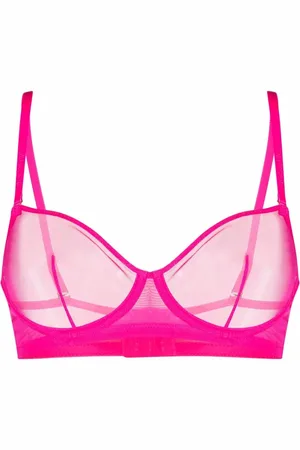 MAISON CLOSE Soutien-gorge transparent à balconnets