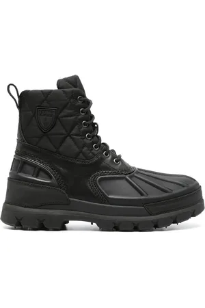 Ralph Lauren Bottines Oslo à design matelassé