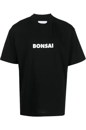BONSAI T-shirt en coton à logo imprimé