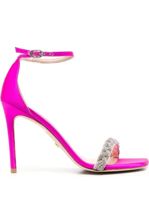Stuart Weitzman Sandales à ornements en cristal 107 mm