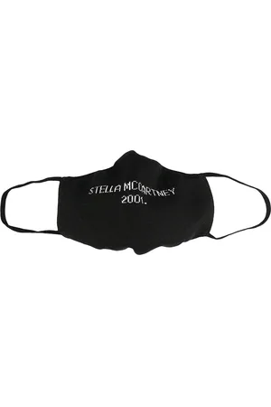 Stella McCartney Masque à logo contrastant