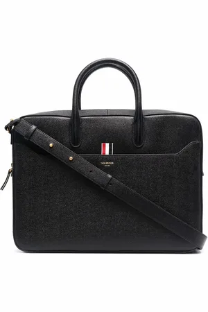 Thom Browne Porte-documents à texture grainée