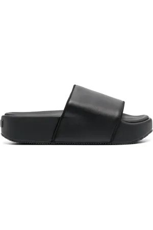 Y-3 Claquettes en cuir