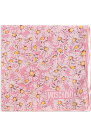 Moschino Foulard à fleurs imprimées