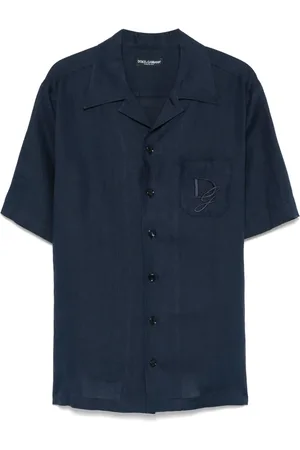 Dolce & Gabbana Chemise à logo brodé