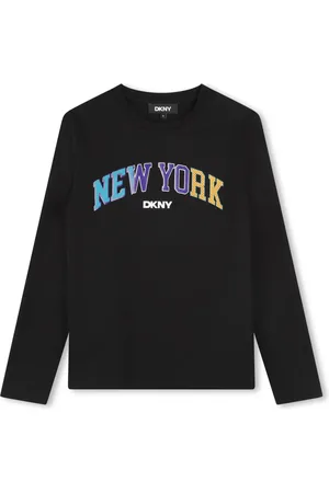 DKNY T-shirt en coton à logo imprimé