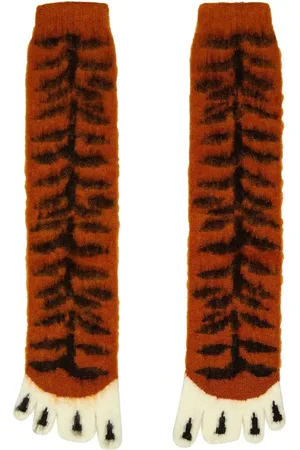 DOUBLET Chaussettes à imprimé graphique