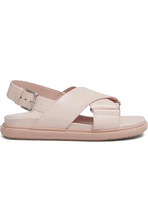 Marni Sandales Fussbett en cuir