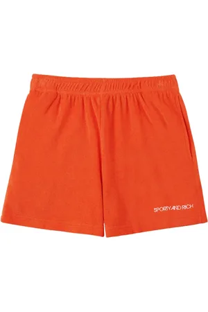 Sporty & Rich Short en coton à logo brodé