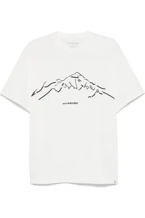 and wander T-shirt à imprimé abstrait