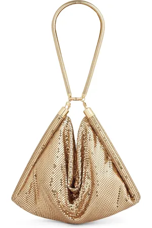 Paco rabanne Sac porté épaule Pixel Tube à design métallisé