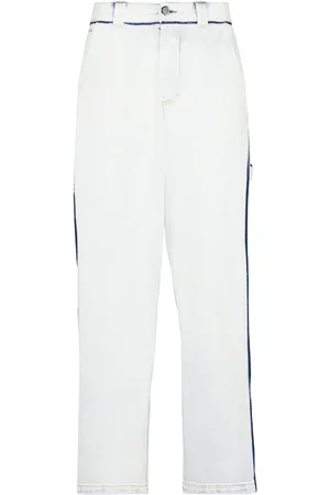 Maison Margiela Jean ample à bords contrastants